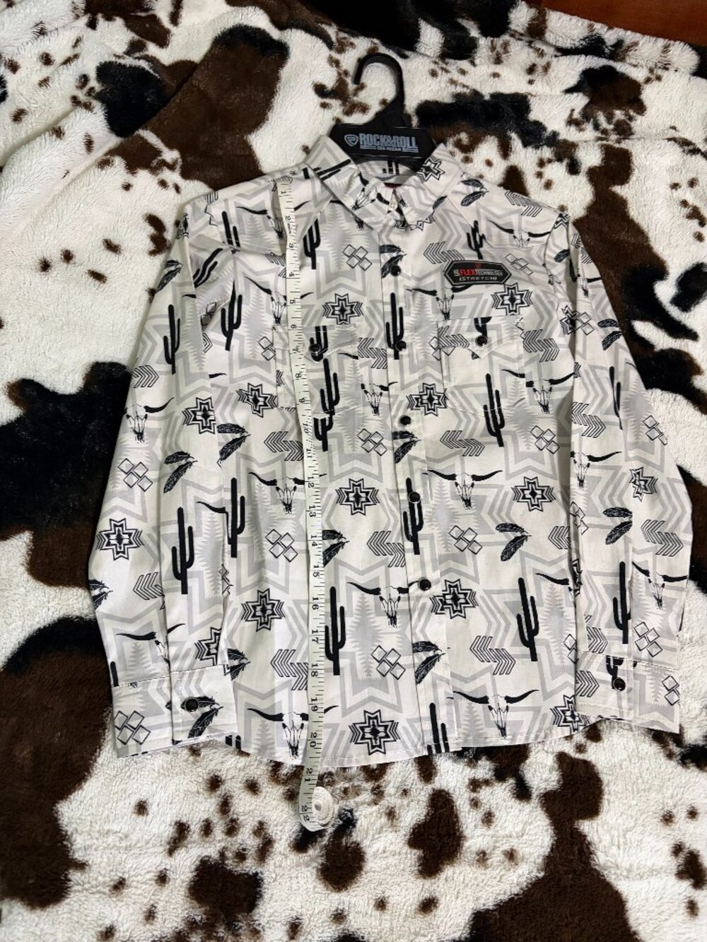 Rock & Roll® Conversational Snap Down Shirt RRGSOSRZ11